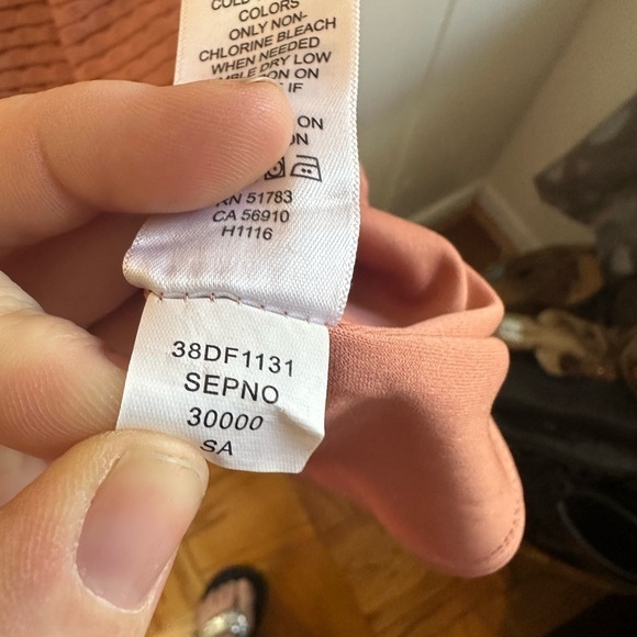 Maurice’s Mauve Pink Waffle Knit A-Line Women’s Dress Size Large - Picture 10 of 10